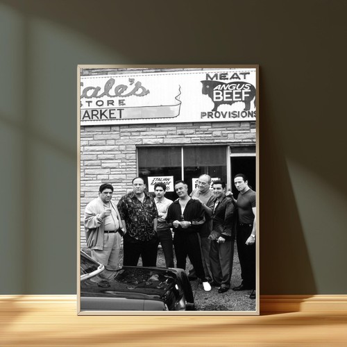 The sopranos cast outside - cast,