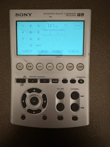 Sony av3000 integrated - rm-av3000,