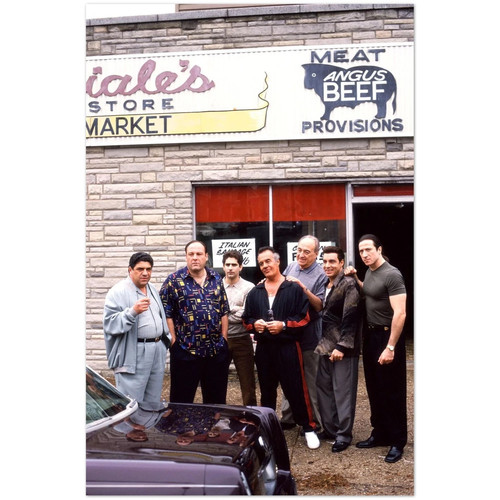 The sopranos cast - the, standing