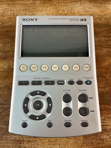 Sony integrated 18 - sony, (rm-av3000)