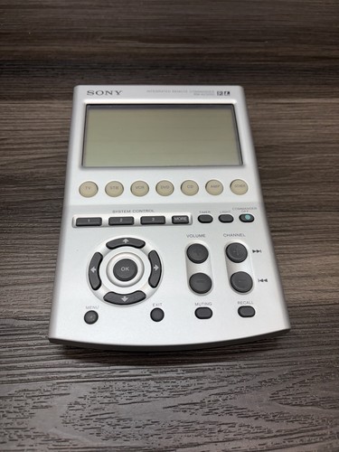 Sony integrated remote - sony,