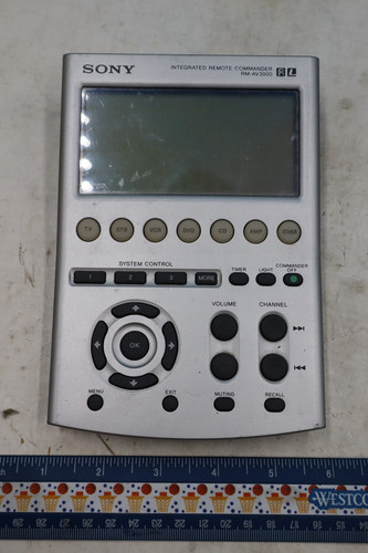 Sony integrated remote - sony,