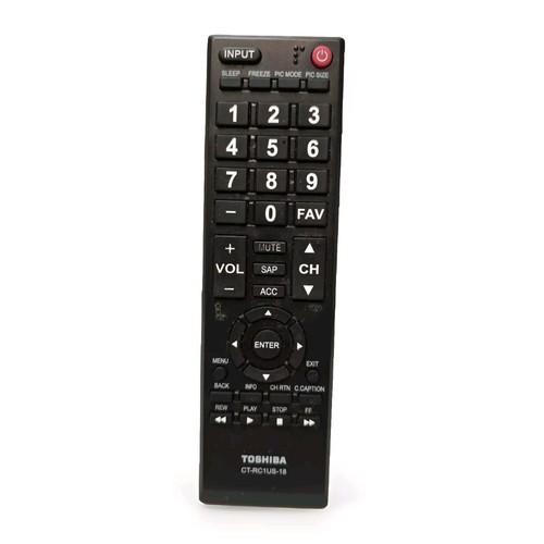 Toshiba rc1us remote - toshiba, ct-rc1us-18